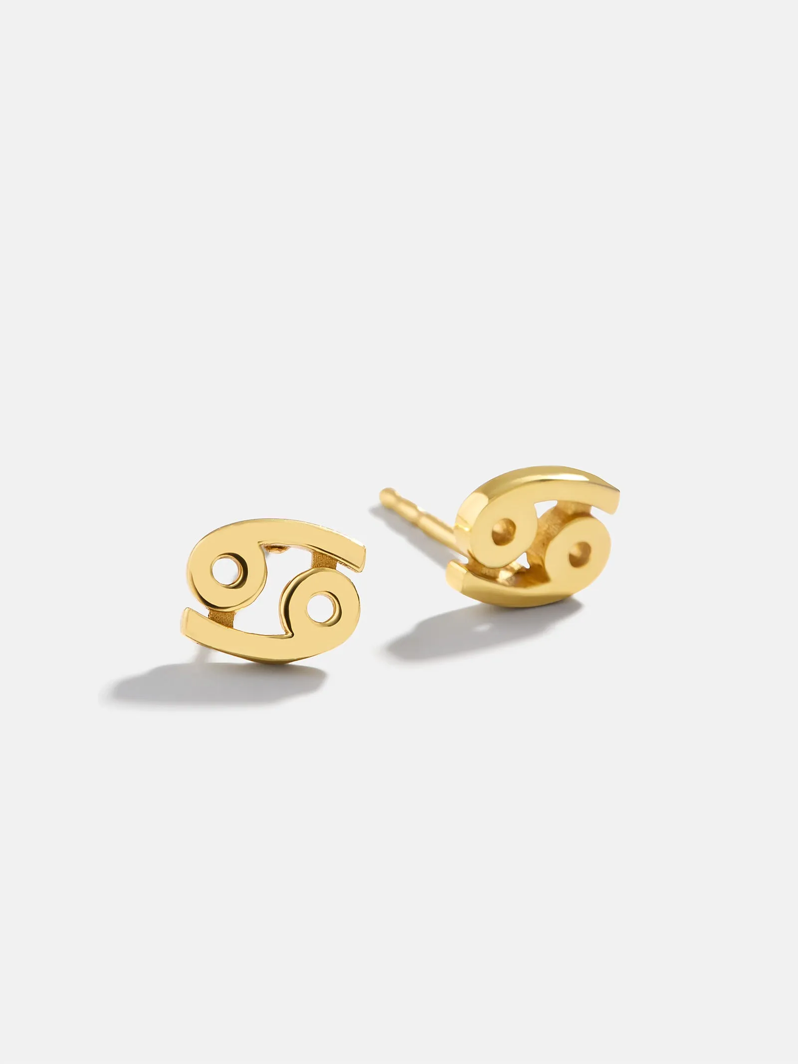 18K Gold Zodiac Earrings - Gold