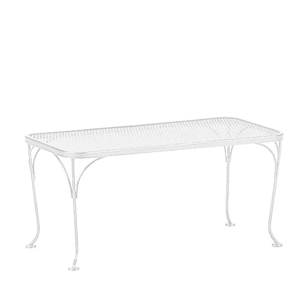 18"x36" Rectangular Mesh Top Coffee Table