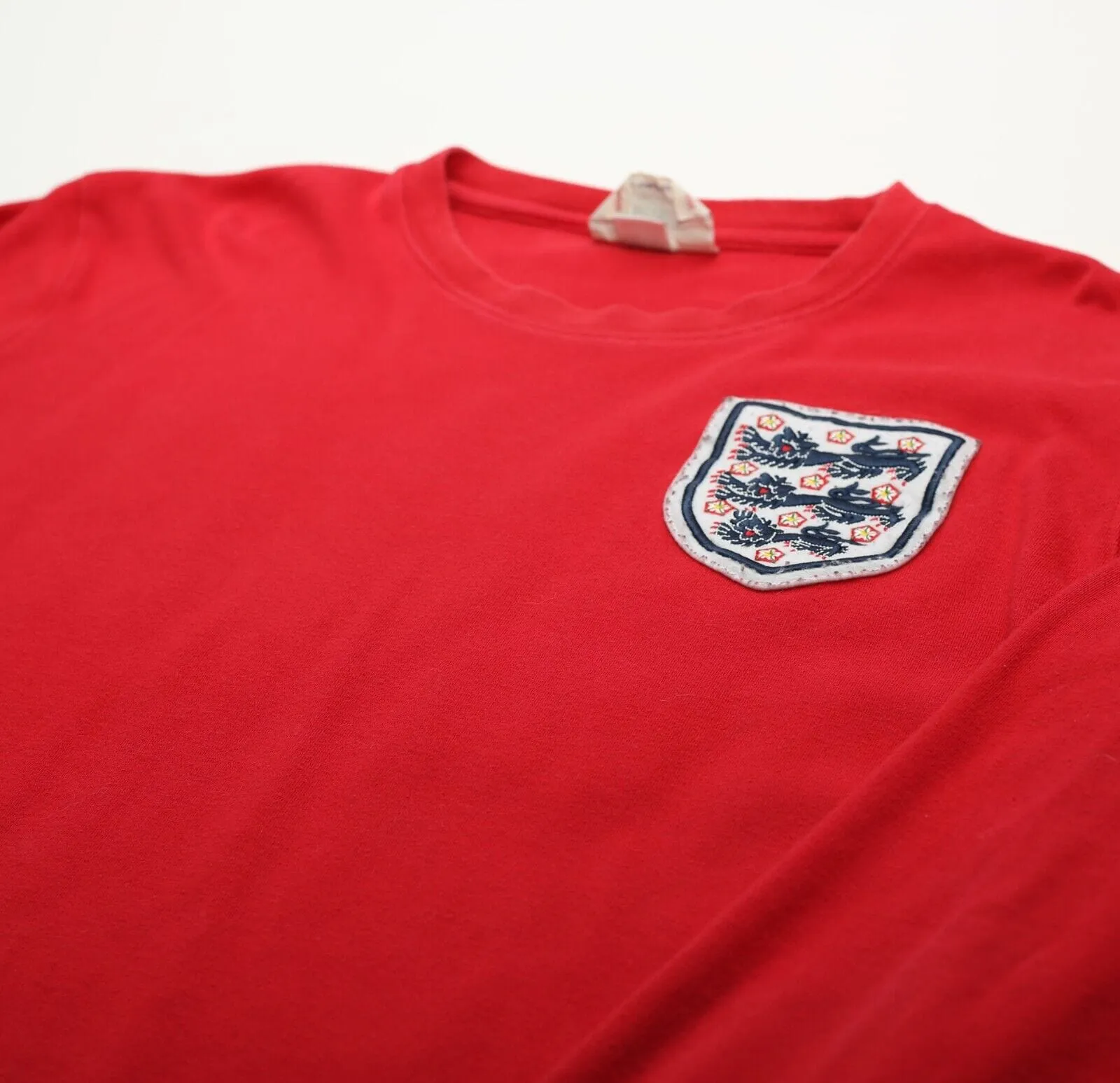 1966 Bobby CHARLTON #10 England Vintage Umbro Away LS Football Shirt (M/L)