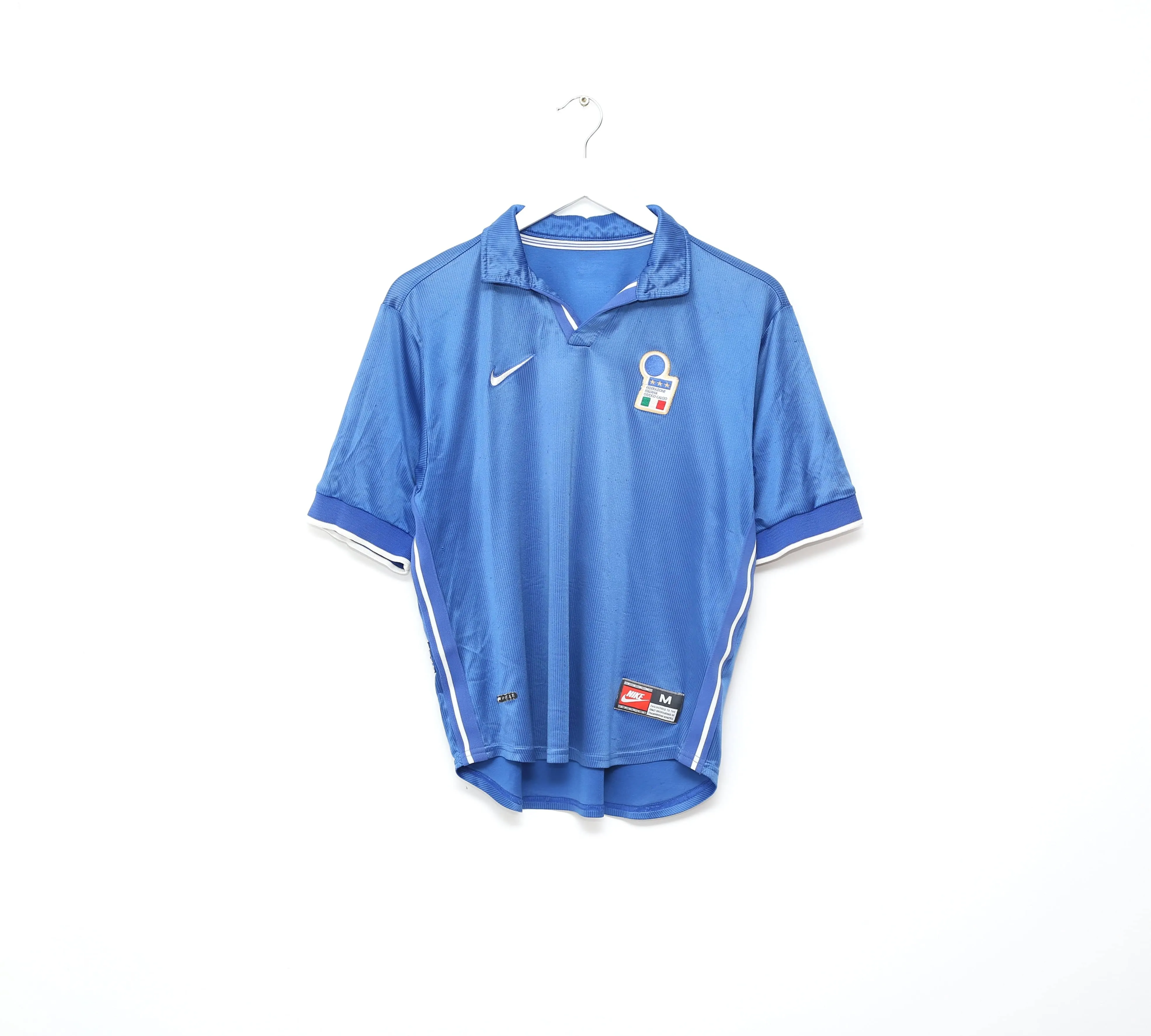 1998/99 ITALY Vintage Nike Home Football Shirt (M) WC 98