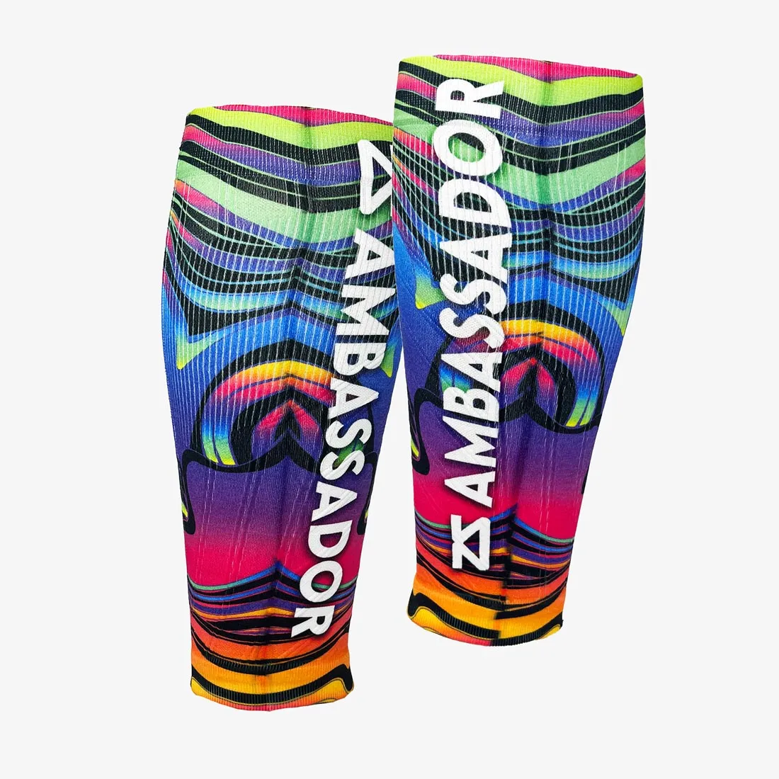 2024 Rainbow Swirls Ambassador Compression Leg Sleeves