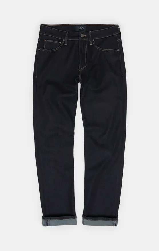 34 Heritage Cool Tapered Leg Jeans In Midnight Refined