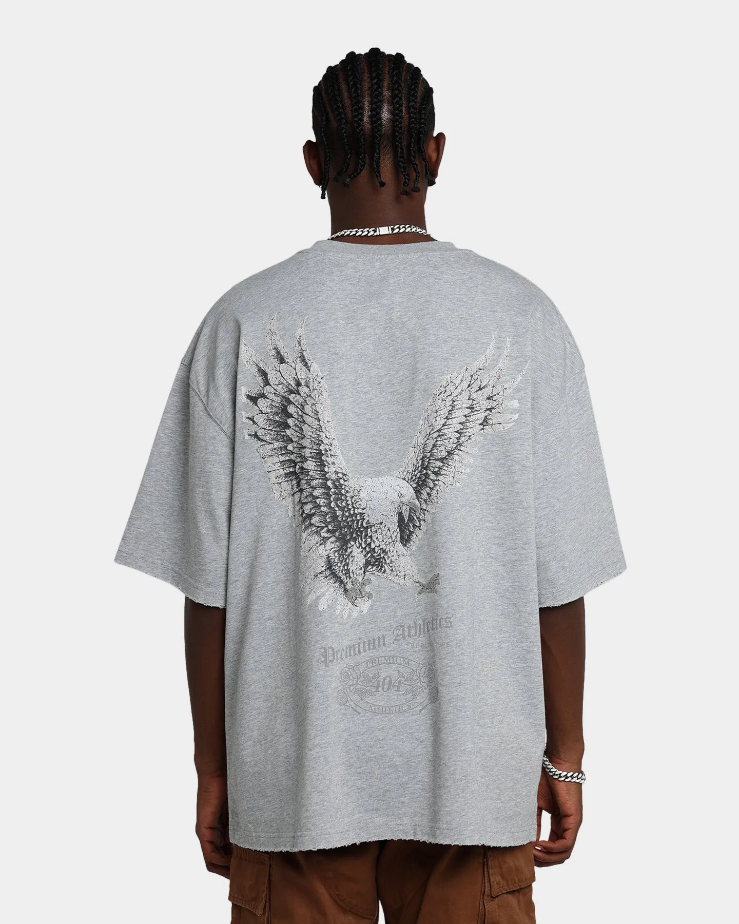 404 Flight Vintage T-Shirt Grey Marle