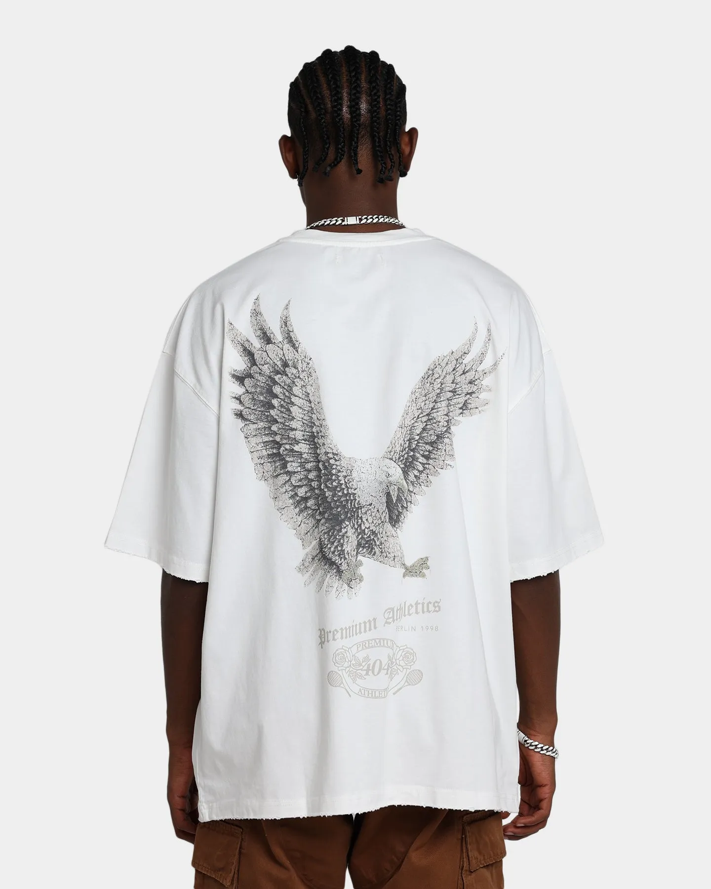 404 Flight Vintage T-Shirt Off White