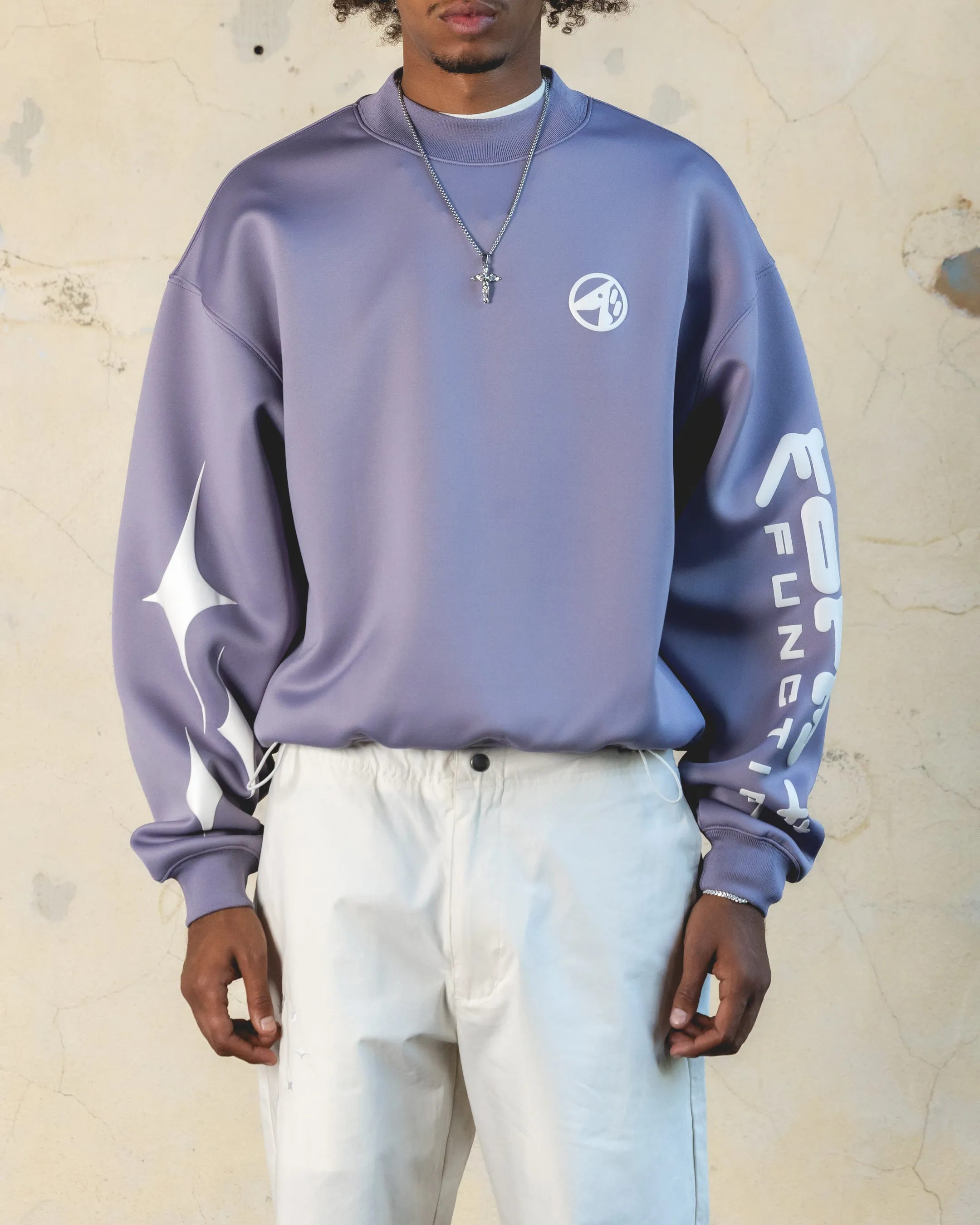 404 Form Crewneck Purple