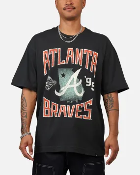 47 Brand Atlanta Braves 'MLB Trophy Case' Premium T-Shirt Black