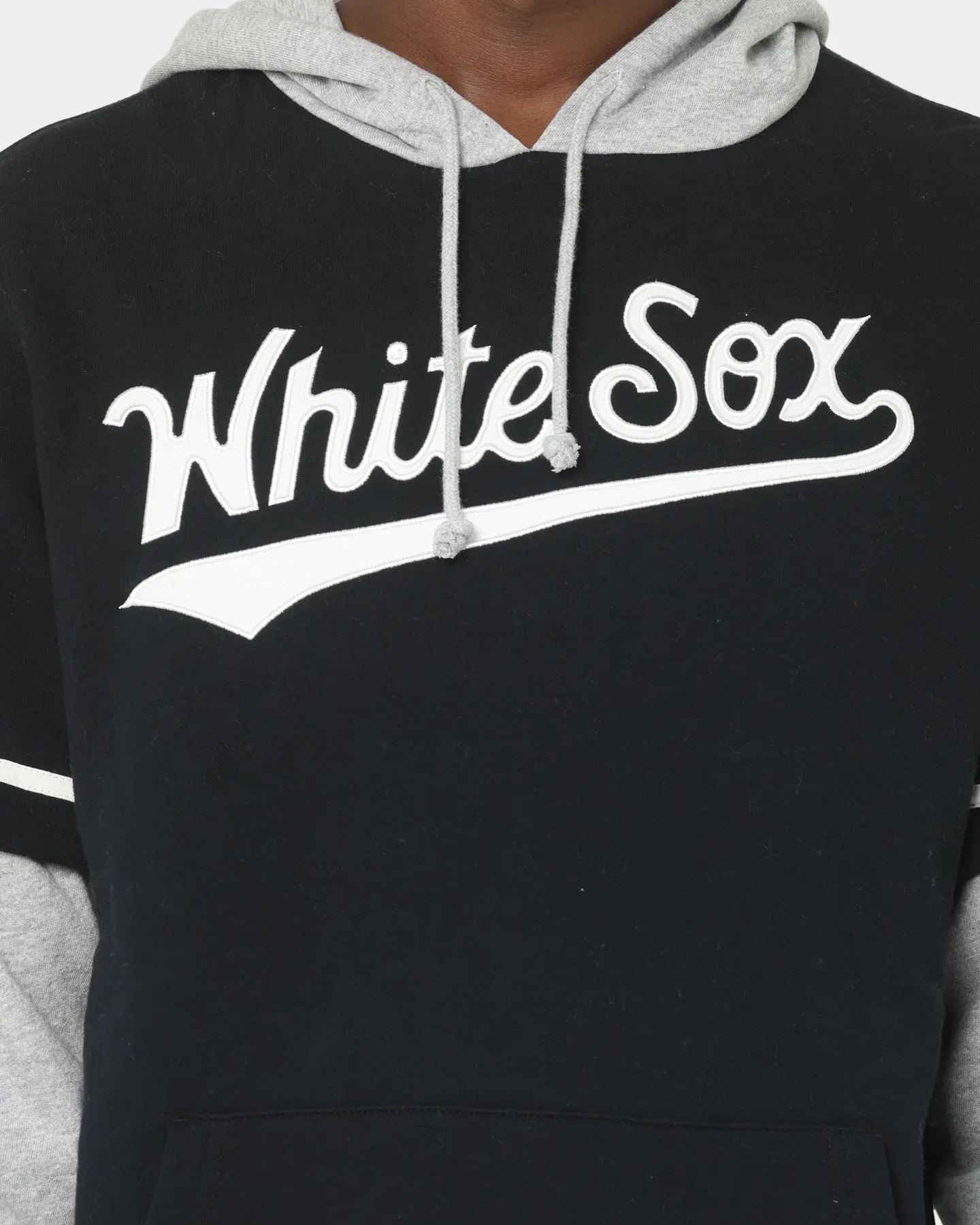 47 Brand Chicago White Sox Shortstop Hoodie Jet Black