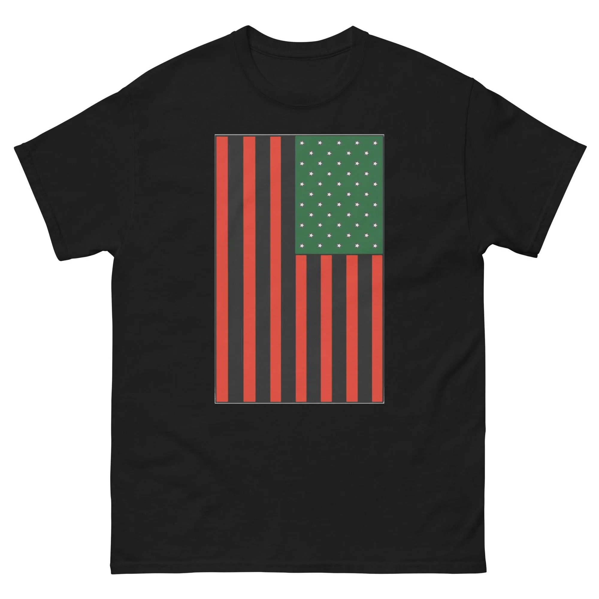 African American Flag Tshirt - Unisex