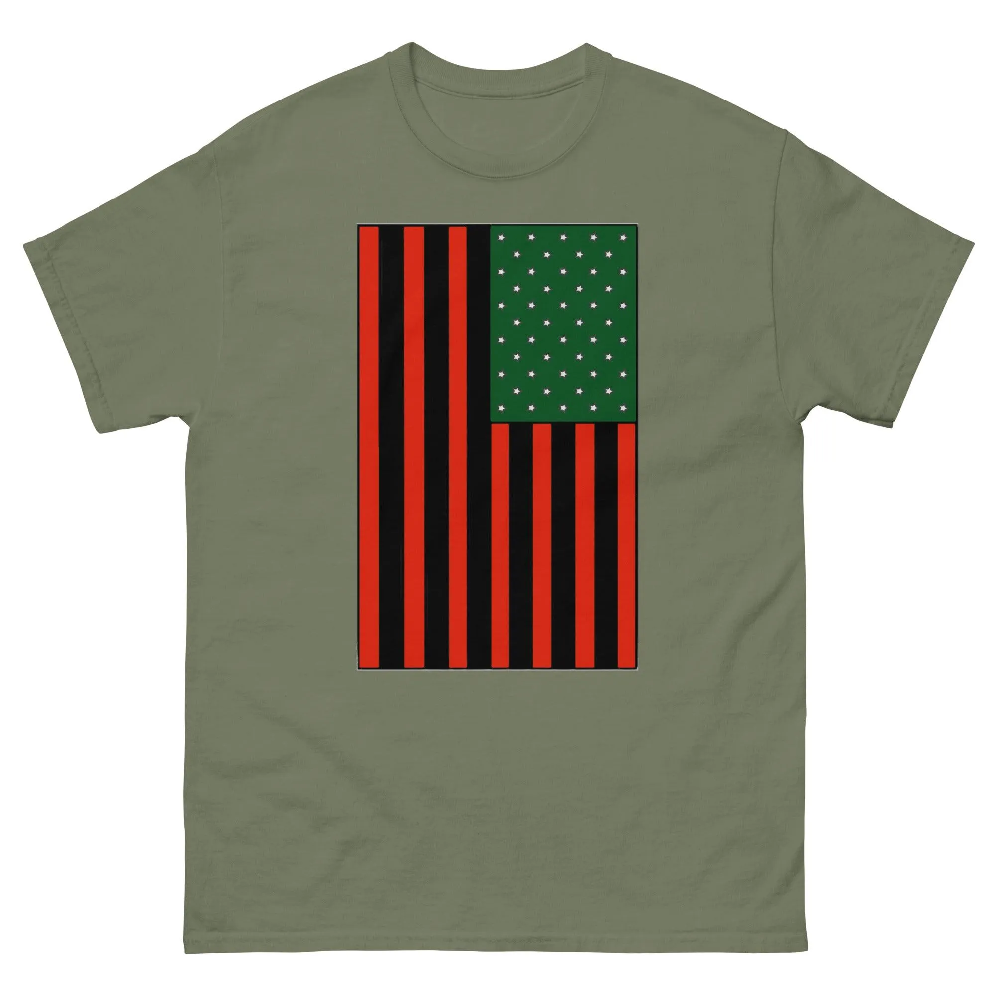 African American Flag Tshirt - Unisex