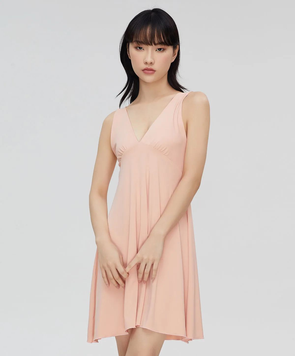 After Hours Plunge Slip Dress 309-3047N