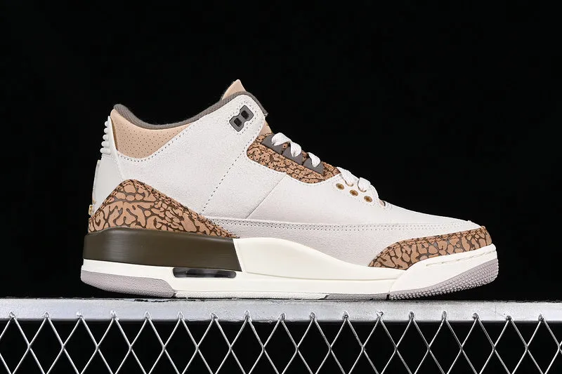 AIR JORDAN 3 PALOMINO GREY/BROWN/WHITE