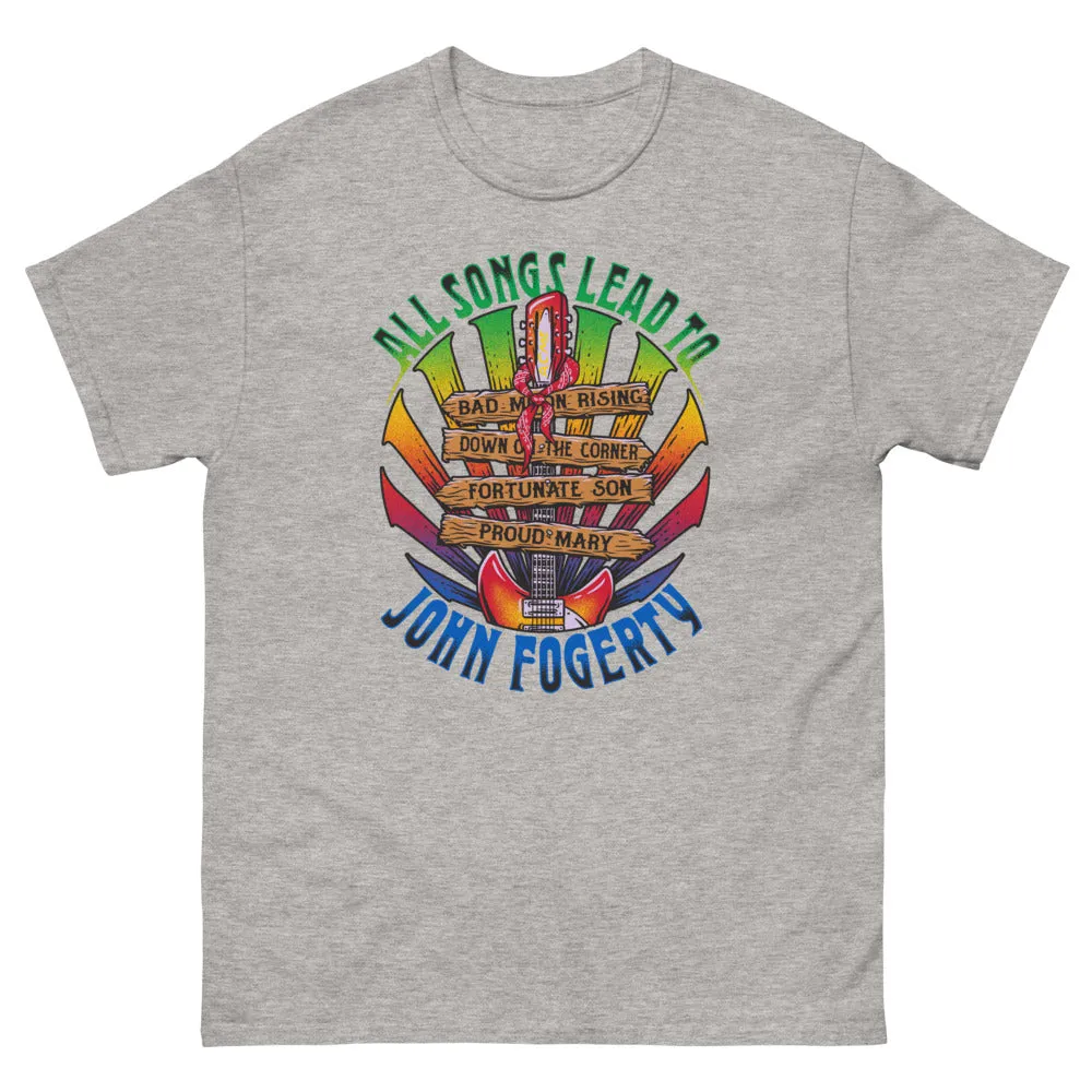 All Songs Lead To Fogerty Men's Tee