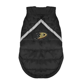 Anaheim Ducks Pet Puffer Vest