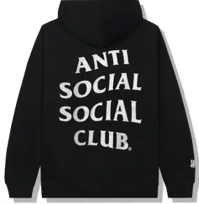 Anti Social Social Club x Undefeated Paranoid Black Hoodie