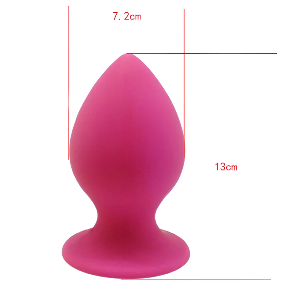 Aphrodisia Anal Plug With Suction Cup - Mega Size