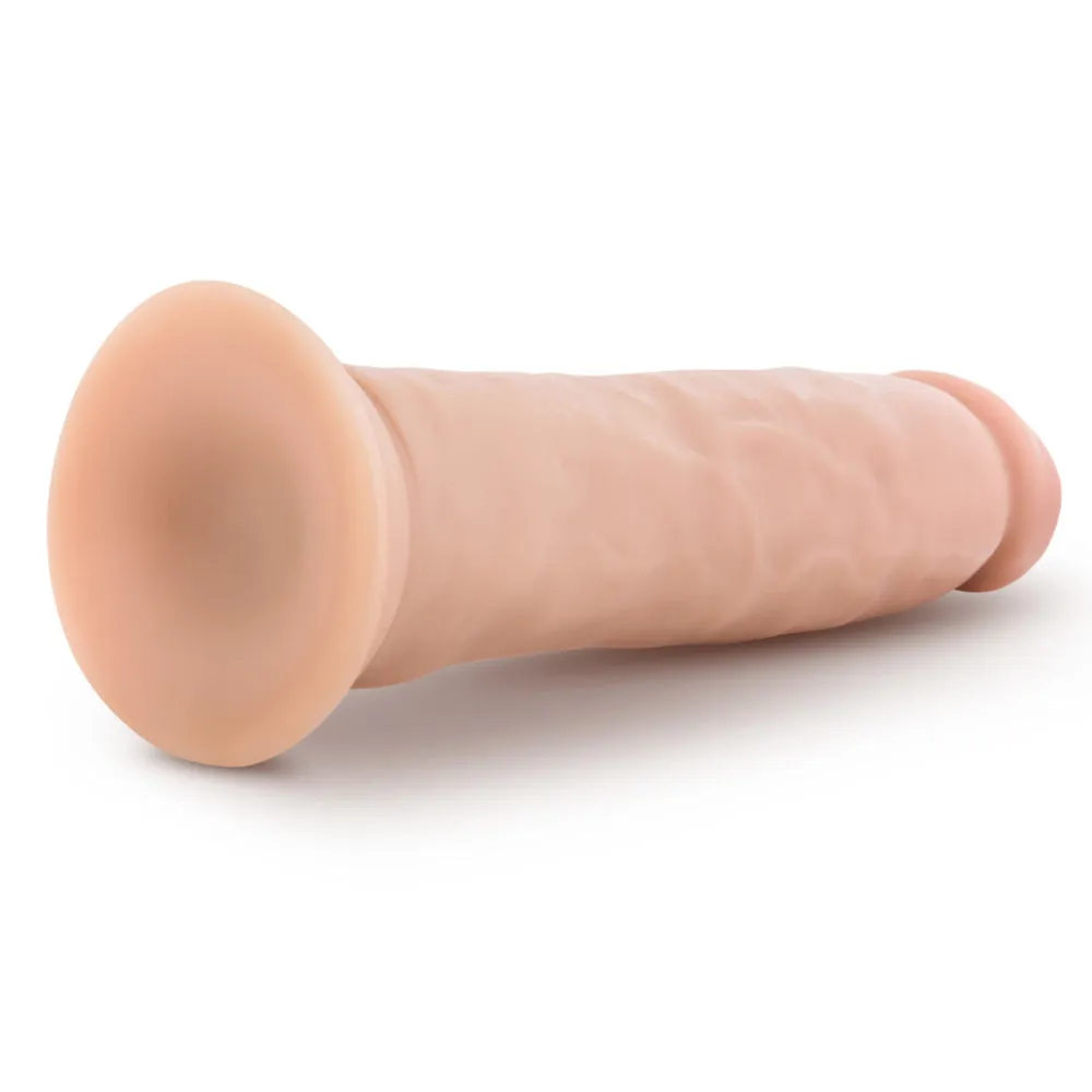 Au Naturel 9.5" Dual-Density Magnum Dong Dildo With Suction Cup