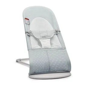 BabyBjorn Bouncer Balance Soft Mesh Light Grey Silver/White