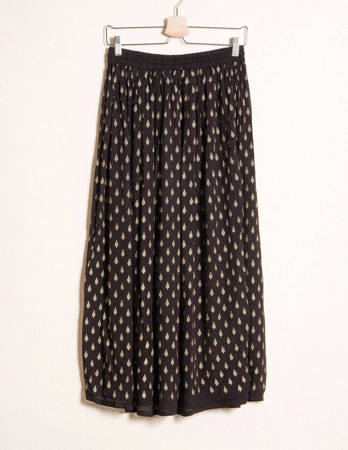 Bagru Skirt - Black Only