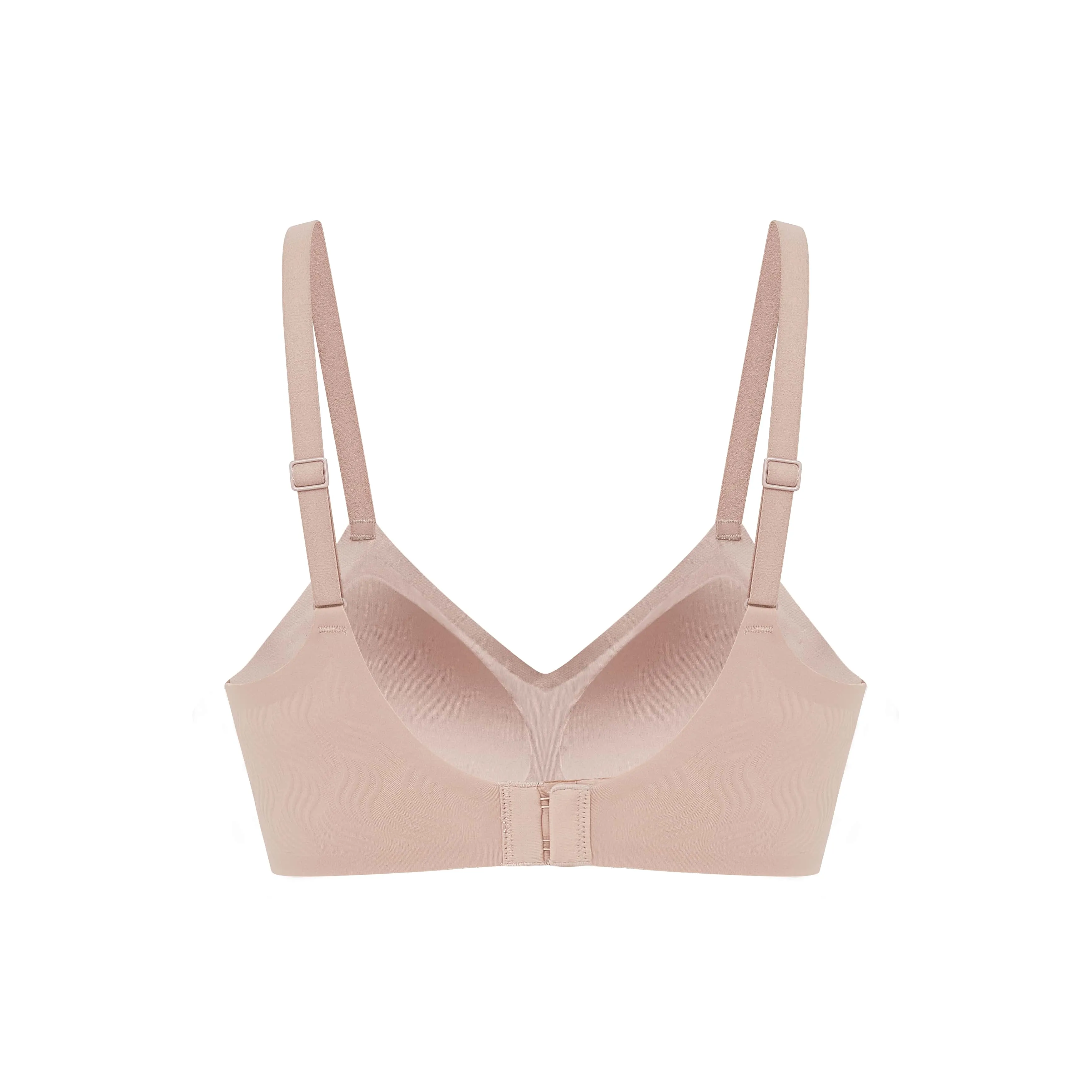 Barely Zero Fixed Cup Clasp Bra Trio