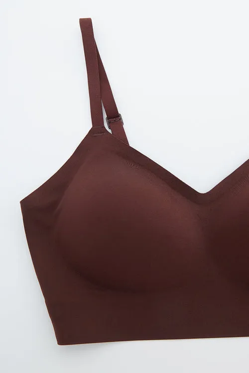 Barely Zero Fixed Cup Clasp Bra Trio