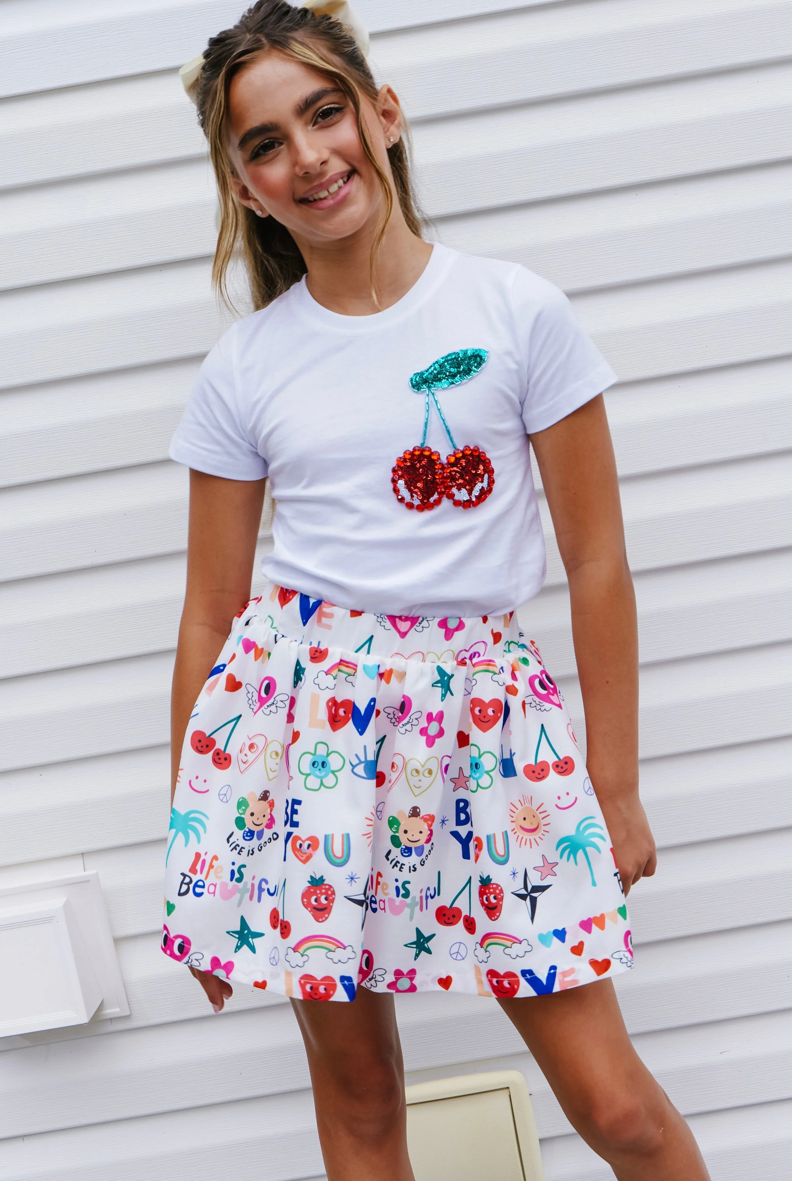 Be You Doodle Skirt