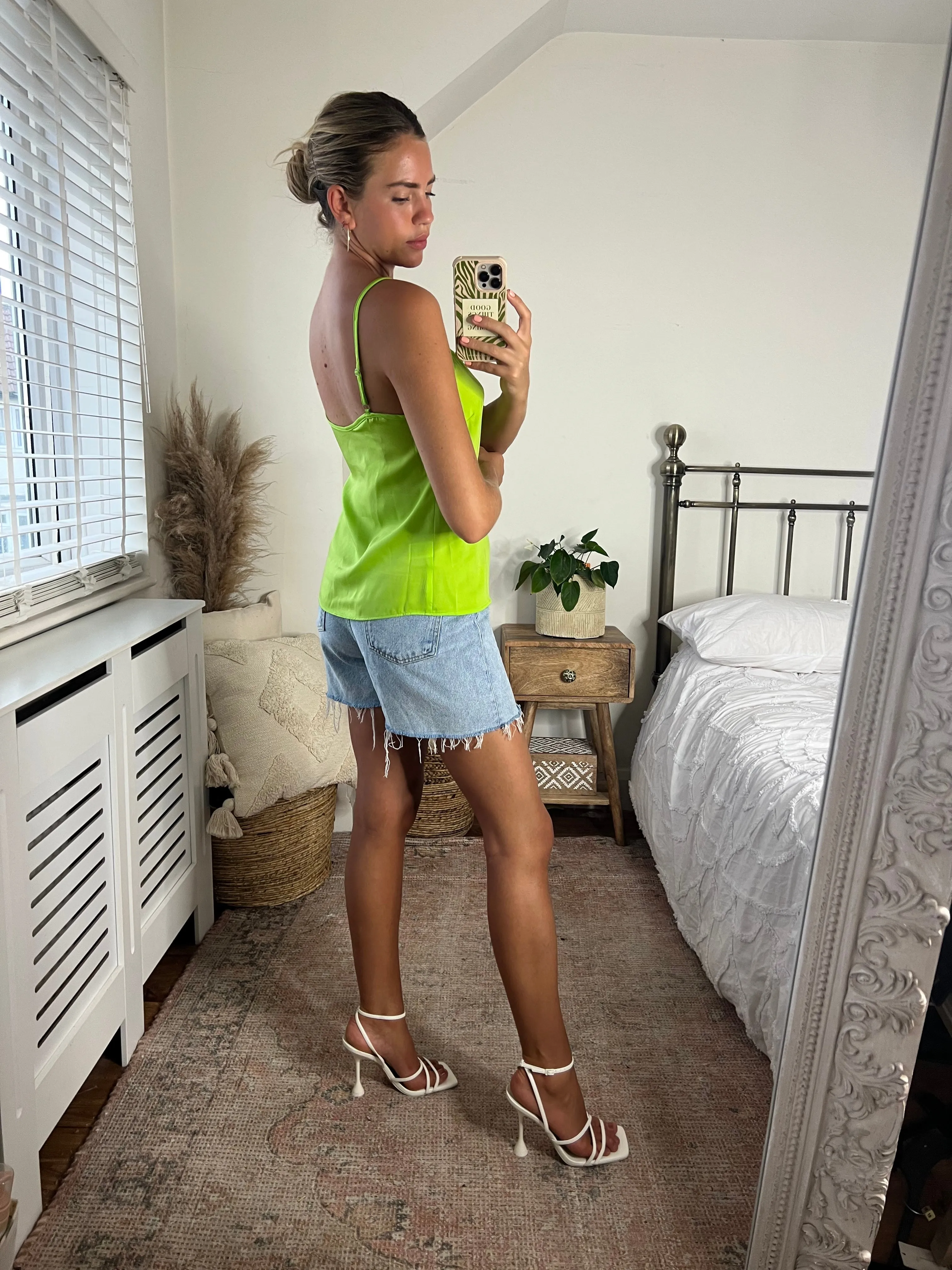 Beau Cami Top / Lime