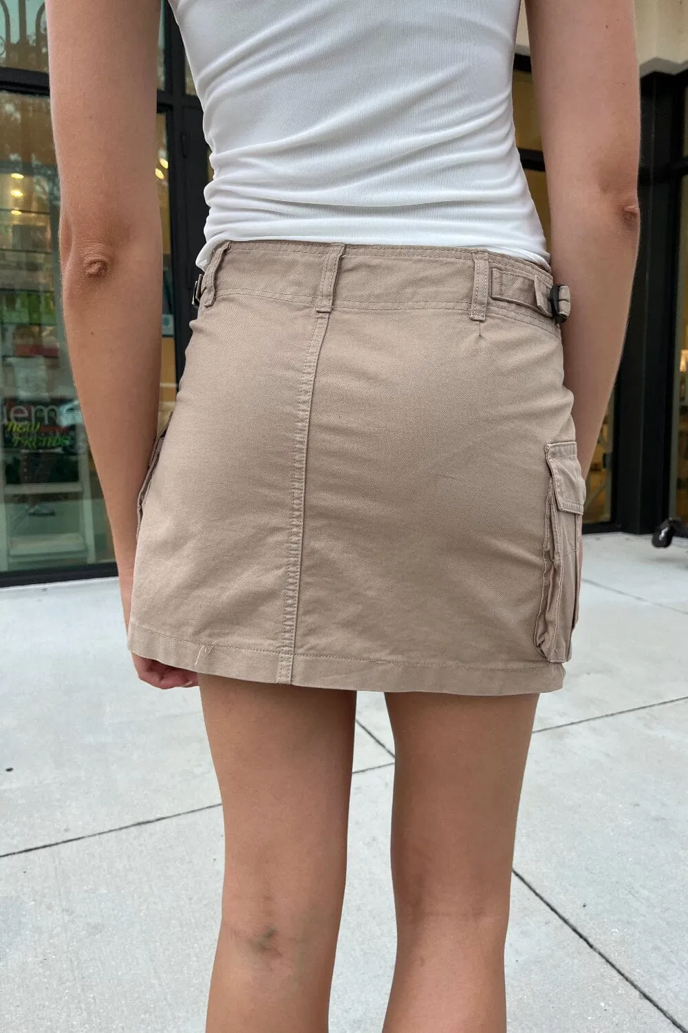 Beverly Cargo Mini Skirt