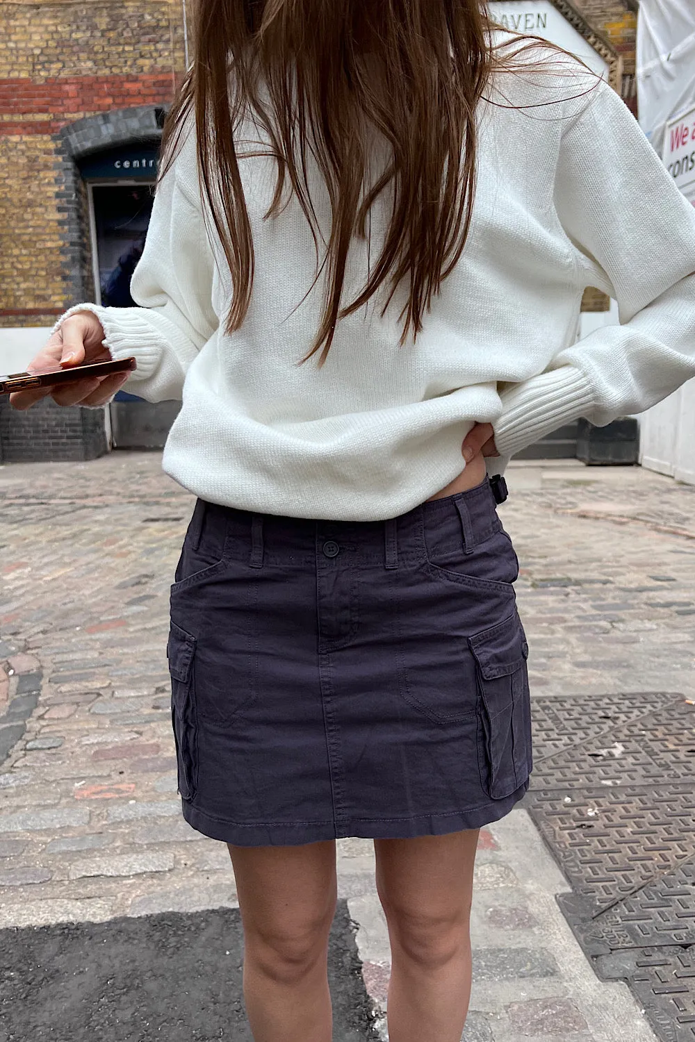 Beverly Cargo Mini Skirt