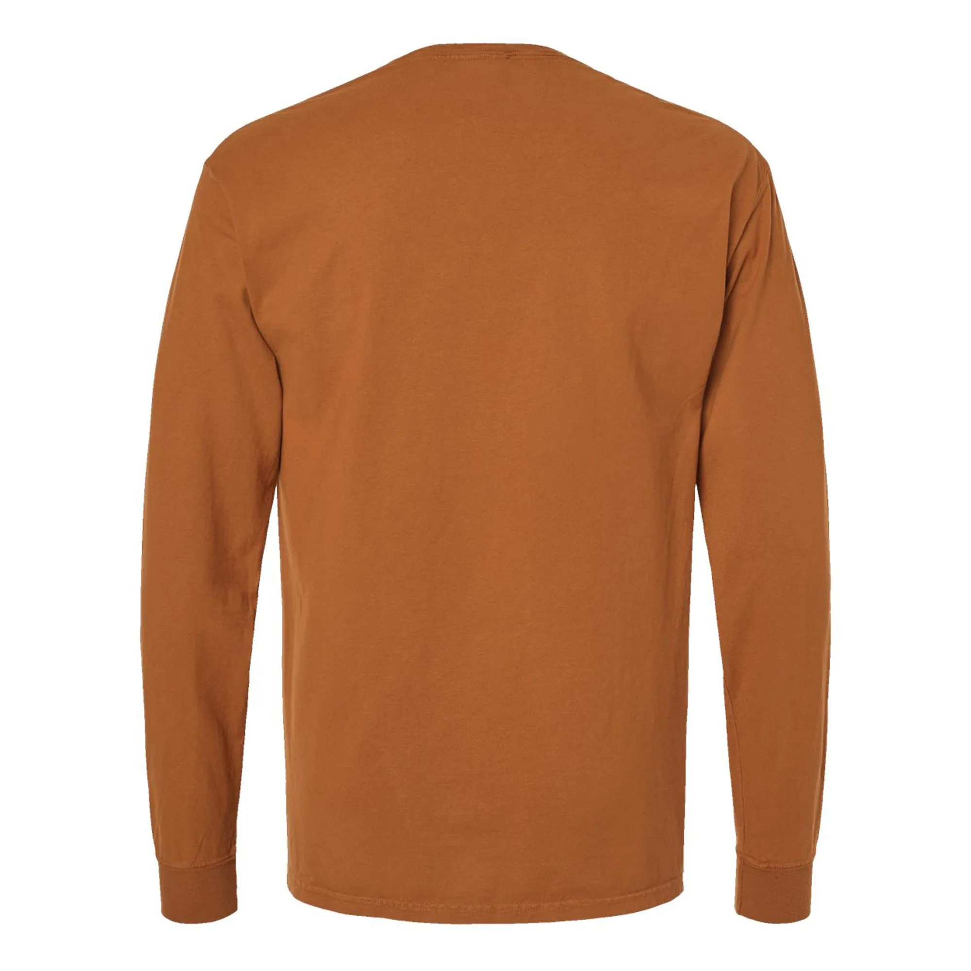 BGSU Distressed Primary Logo CW Long Sleeve - Texas Orange