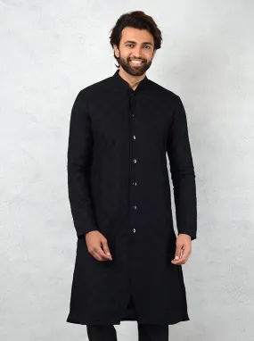 Black Kurta Pajama | TULA