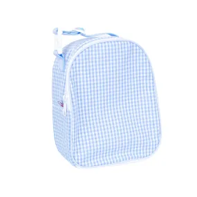 Blue Gingham Gumdrop Lunchbox