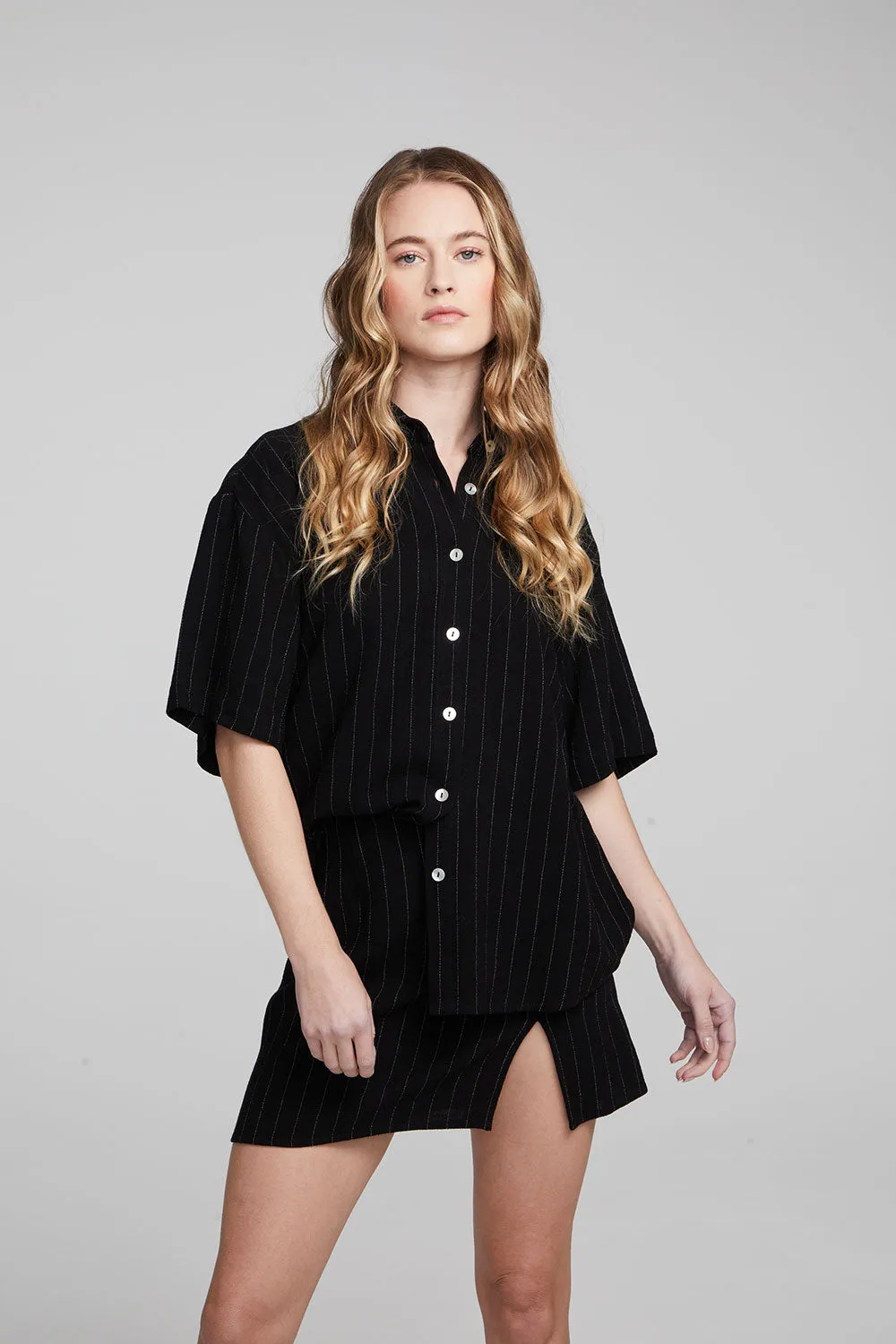 Bocelli Beverly Pinstripe Button Down