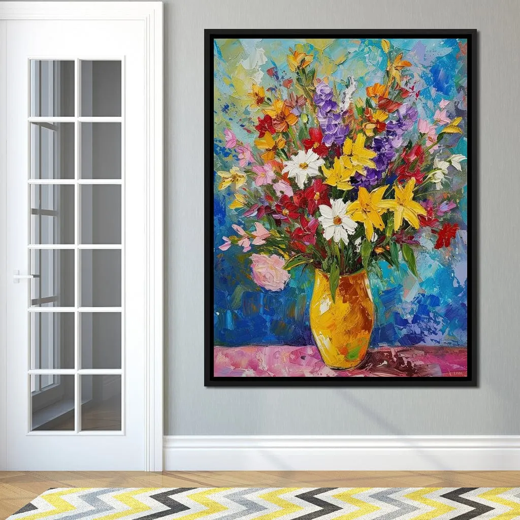 Bouquet of Multicolored Flowers