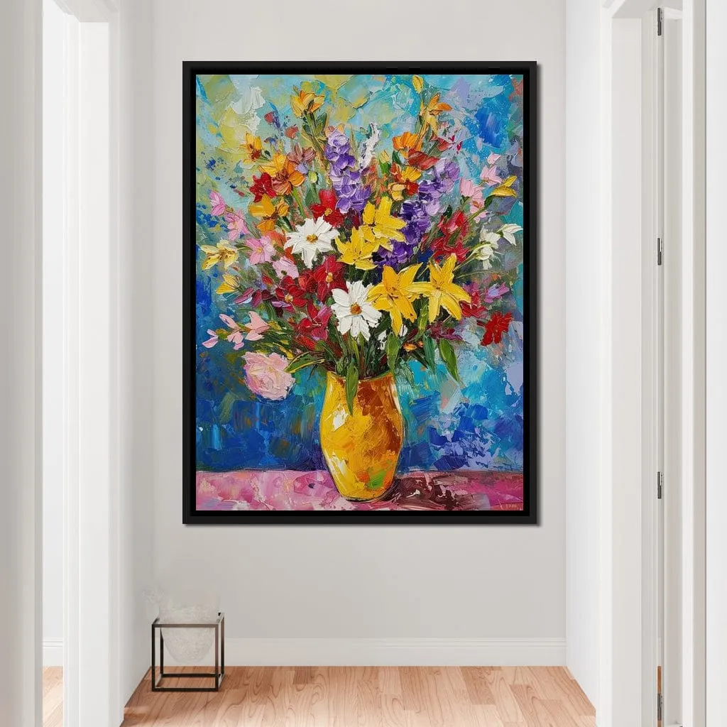 Bouquet of Multicolored Flowers