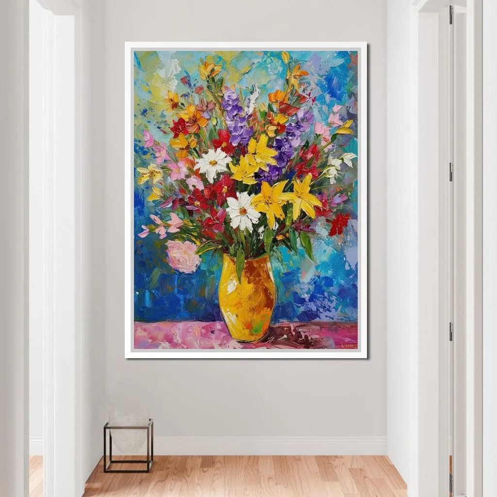 Bouquet of Multicolored Flowers