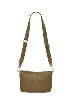 Bowery Small Shoulder Bag Khaki