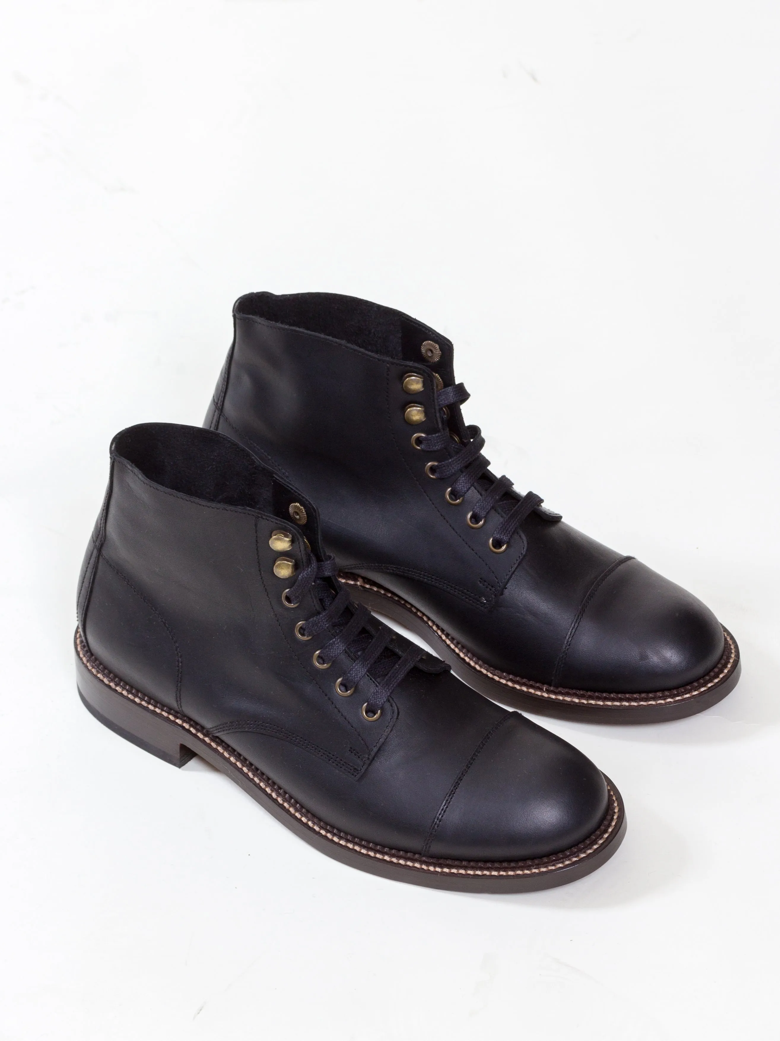 Bright Shoemakers, Service Boot, Polo Black