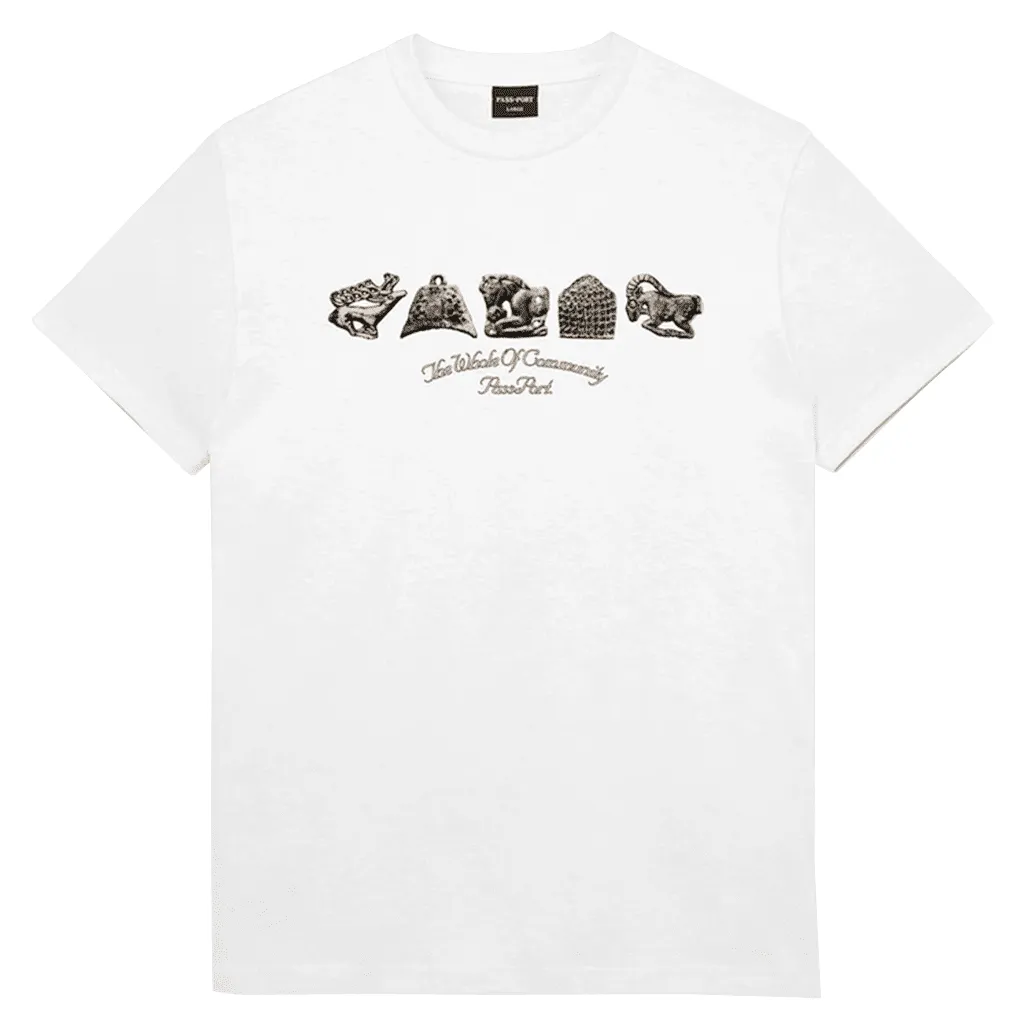 Bronzed age t-shirt - White