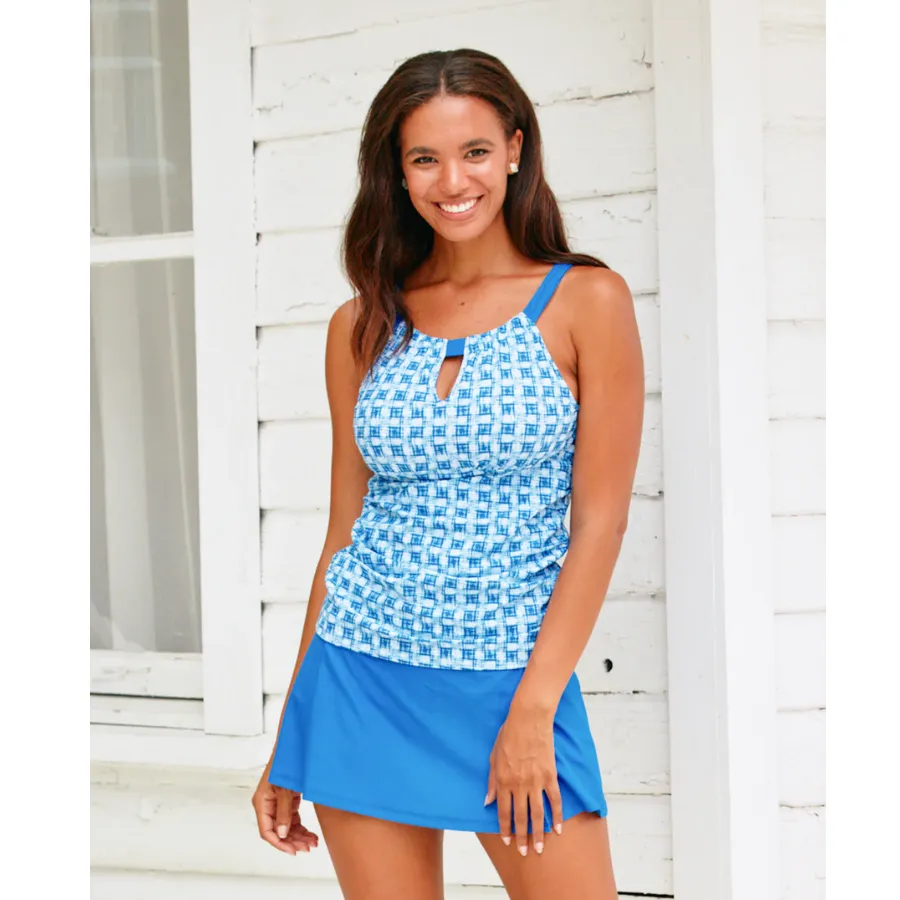 Cabana Life Classic Swim Skirt 414-RB23 - Essentials Blue