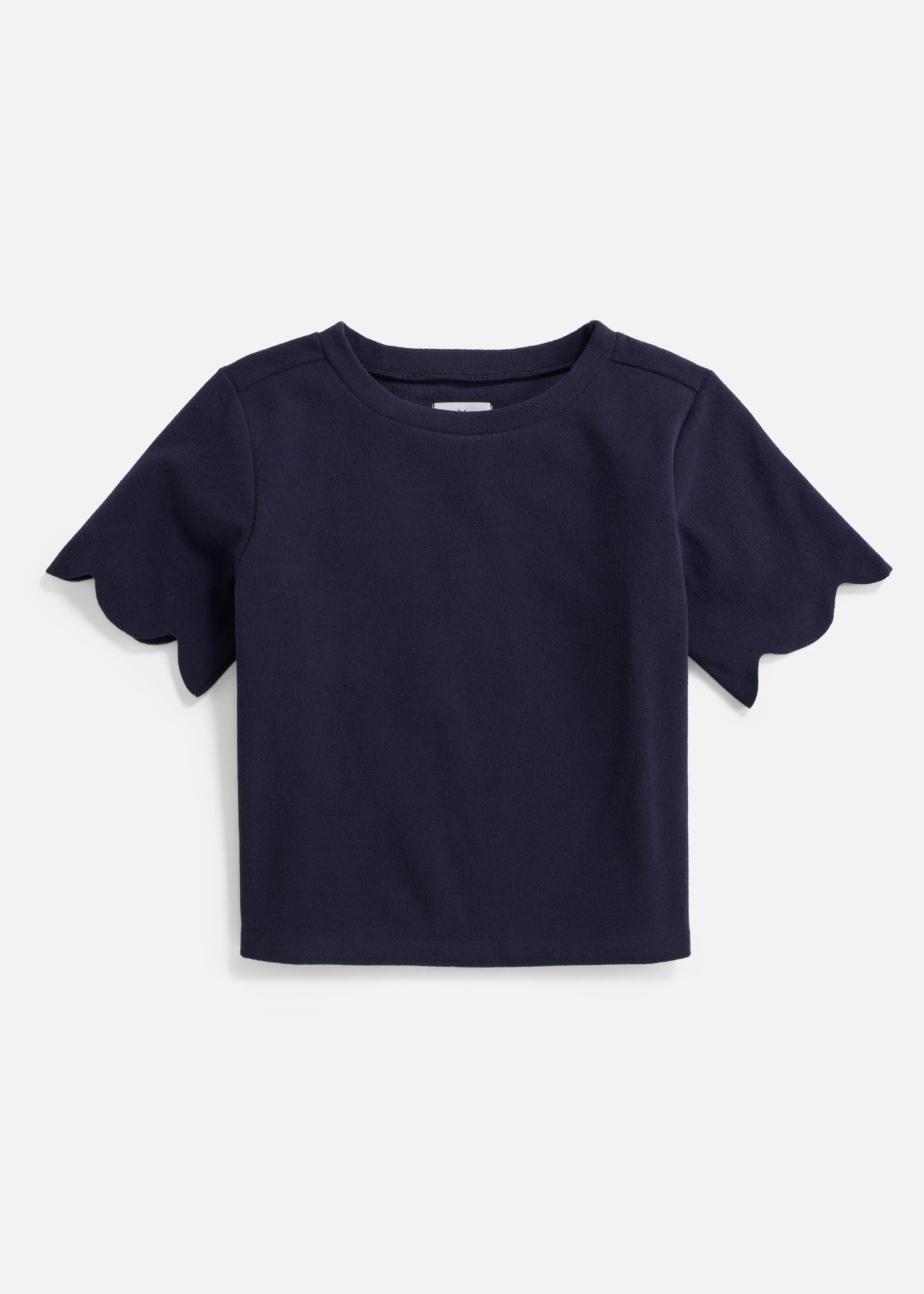 Camden Top in Terry Fleece (Navy)