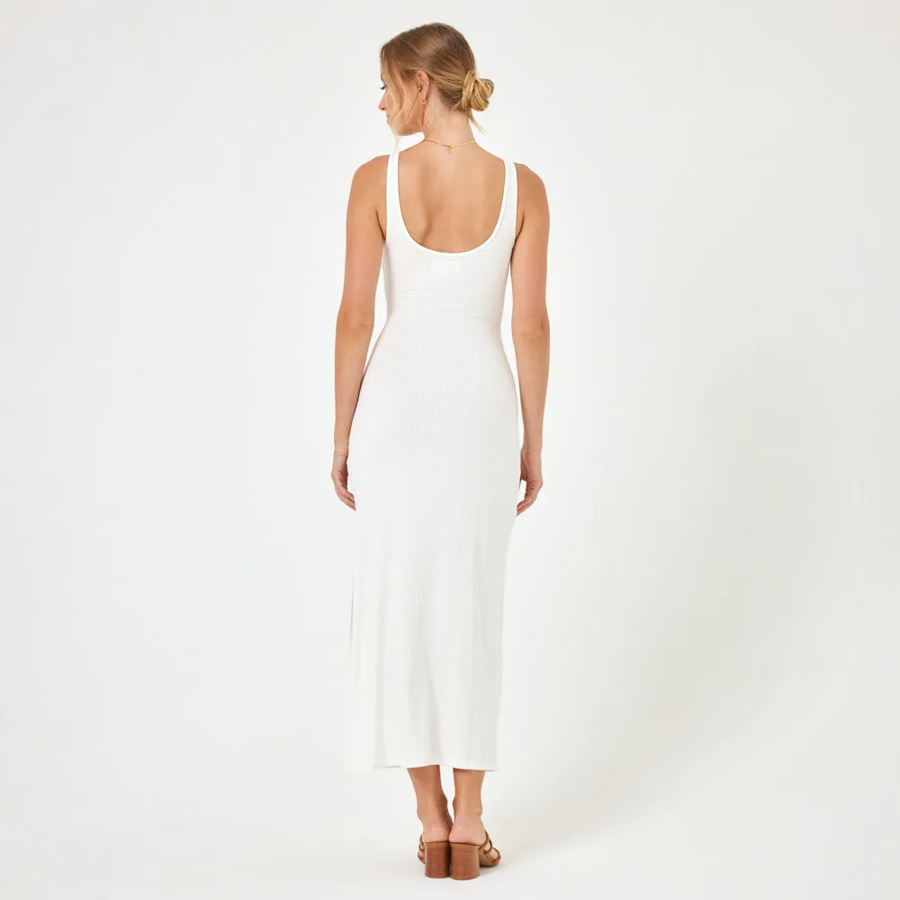 Camille Midi Dress - Cream