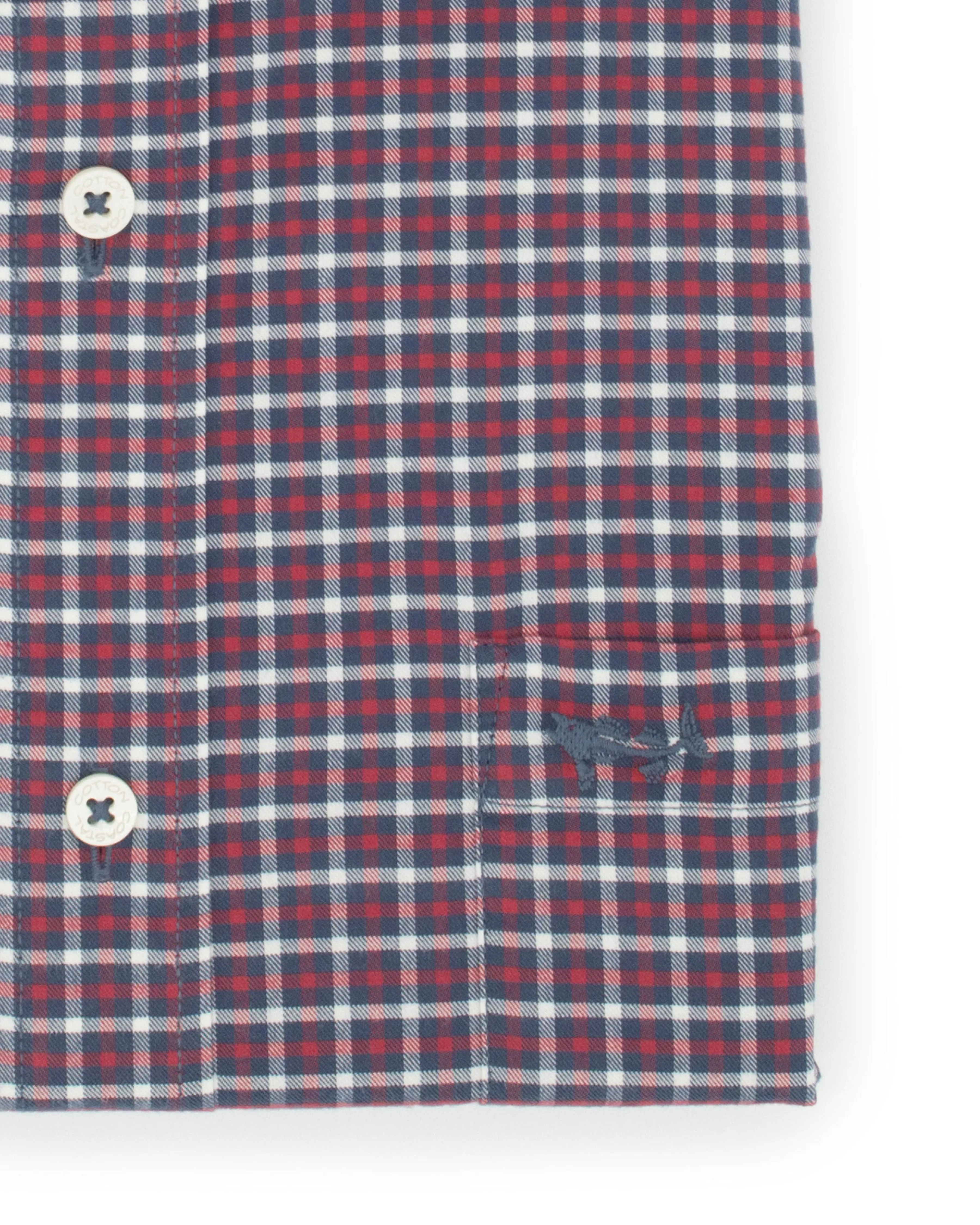 Cardinal Blue Gingham