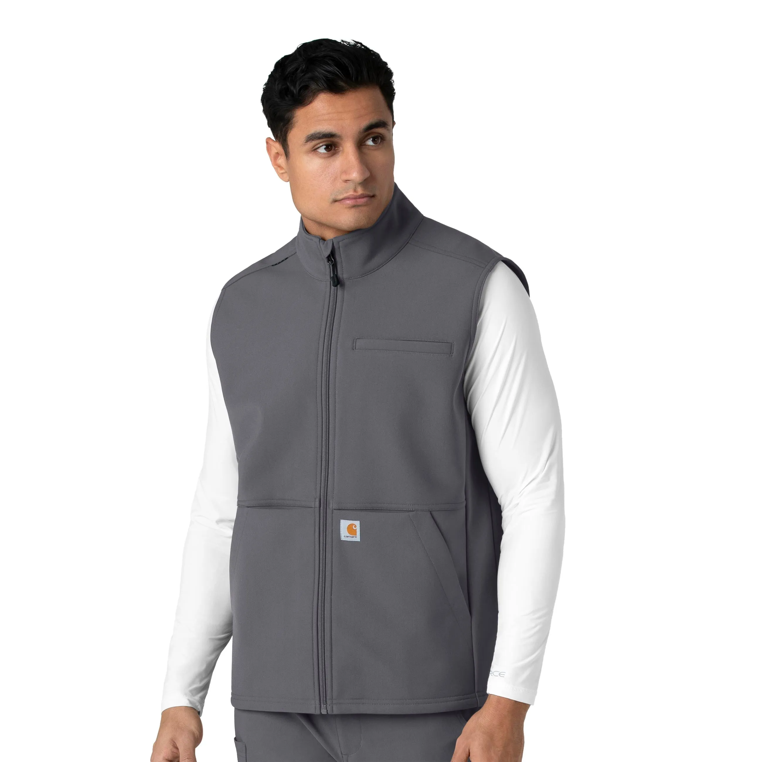 Carhartt Rugged Flex Men's Bonded Fleece Vest - Pewter