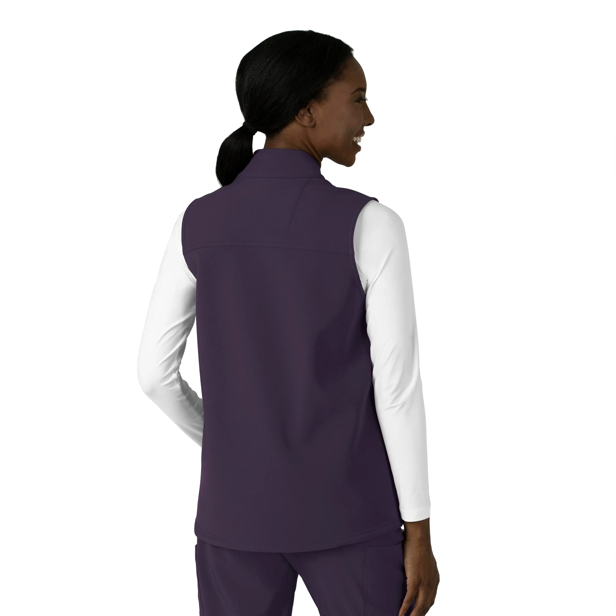 Carhartt Rugged Flex Women's Bonded Fleece Vest - Black Plum