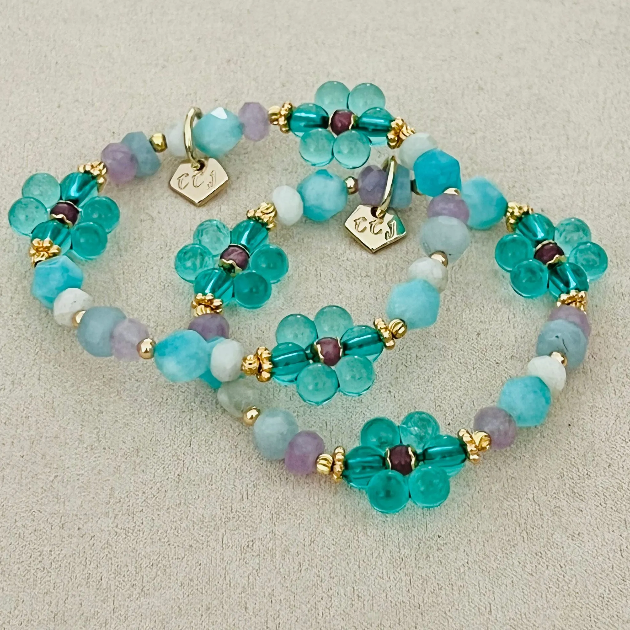 CCJ Friendship Flowers Bracelet