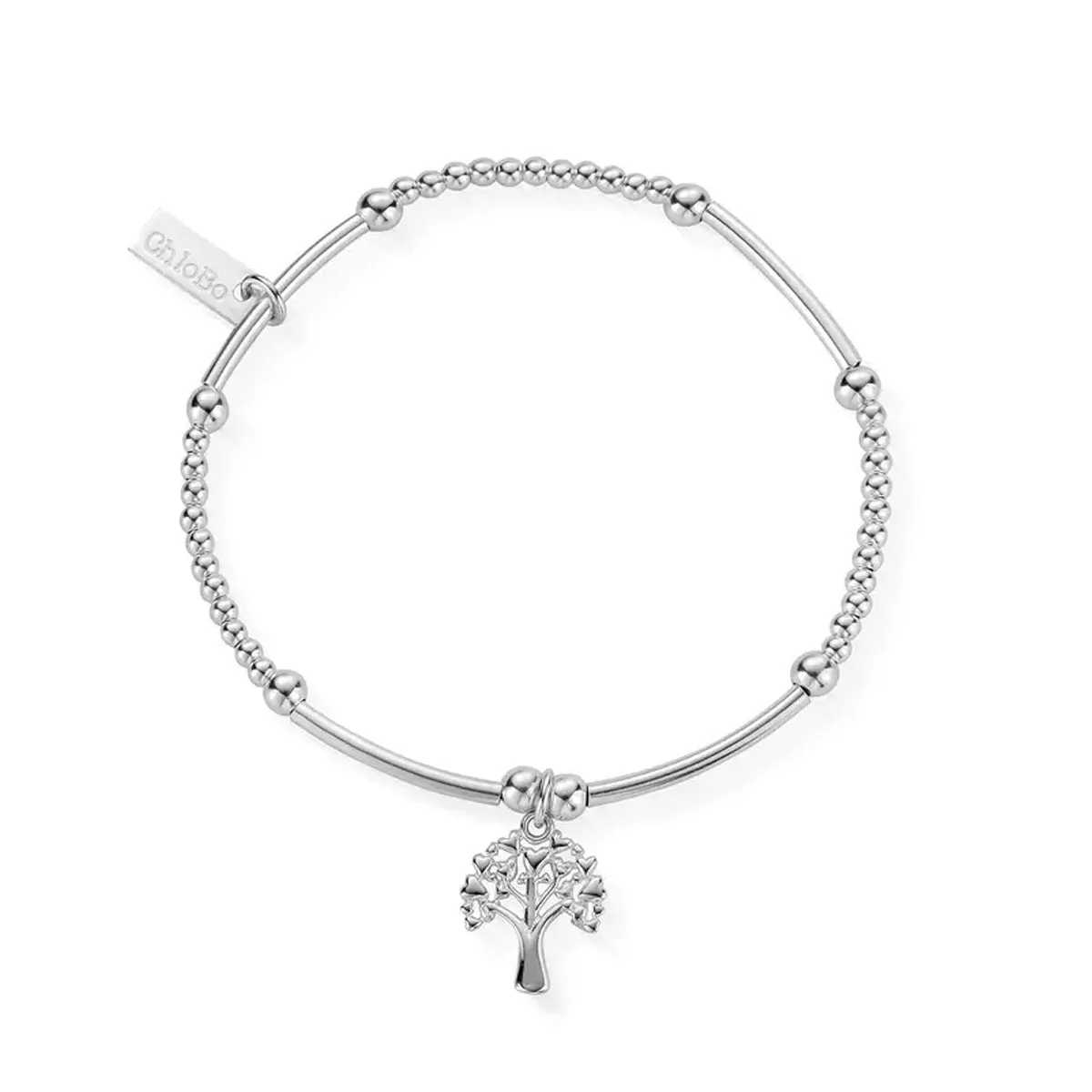 ChloBo Cute Mini Heart Tree Of Life Bracelet