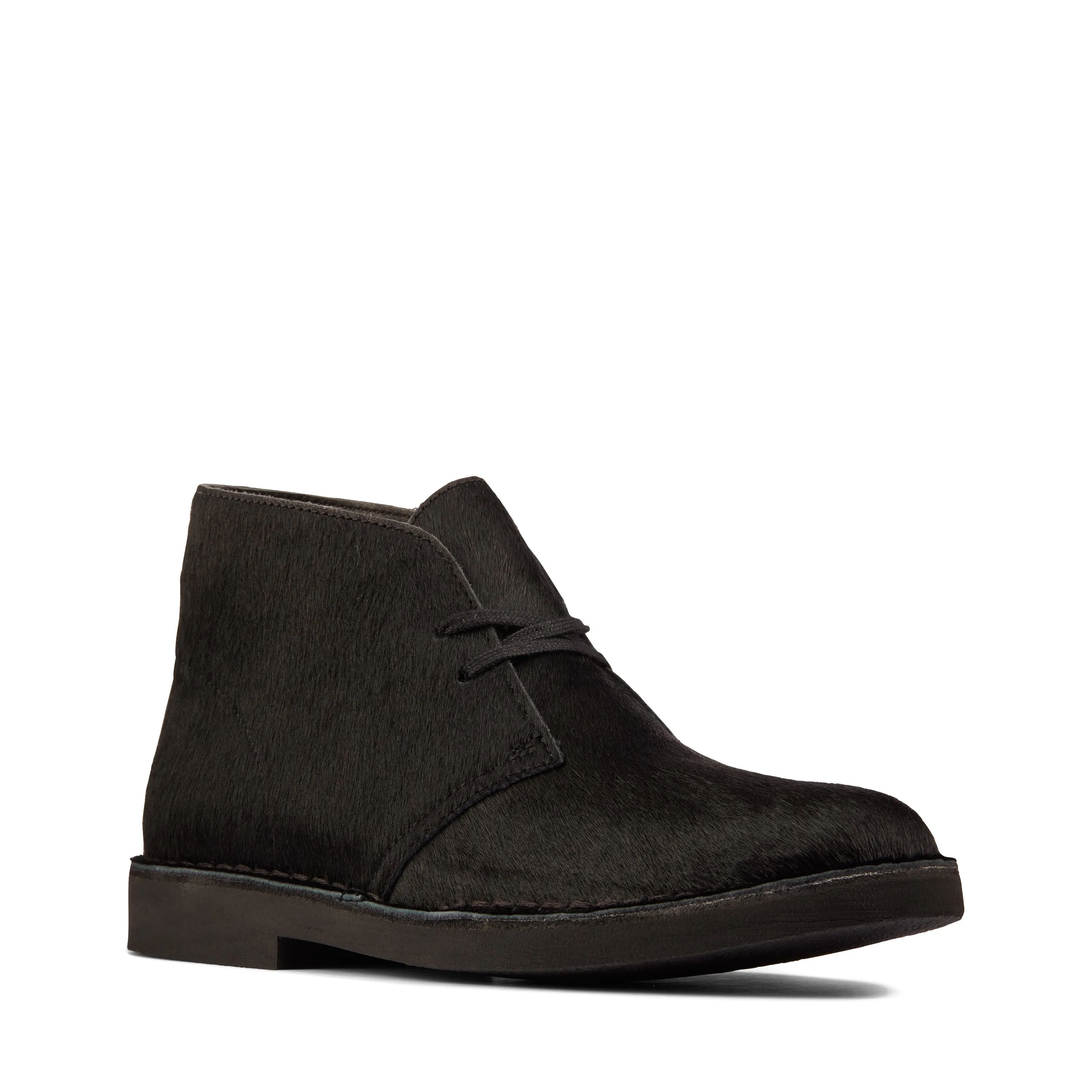 Clarks Originals Desert Boot 2 Women's Black Suede 26162532