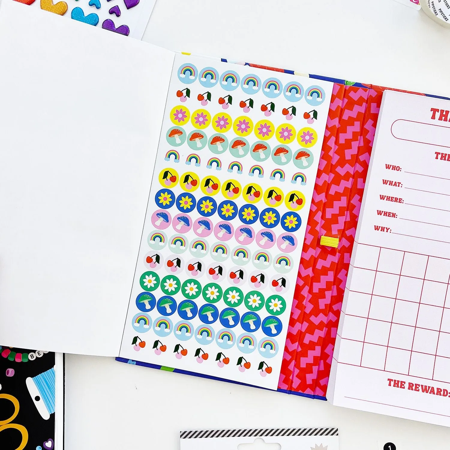 Classic Candy Sticker Habit Tracker