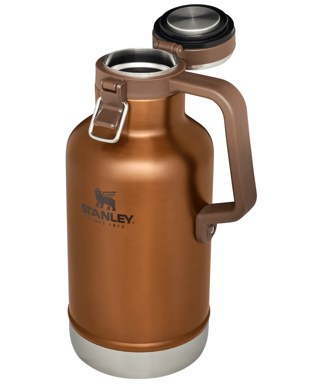 Classic Easy-Pour Growler | 64 Oz - Maple