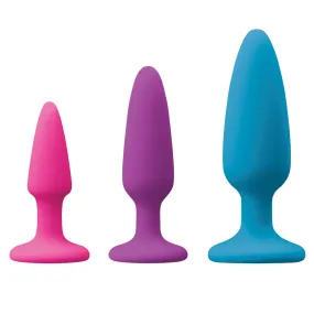 Colours Pleasures Silicone Anal Plug Trainer Kit